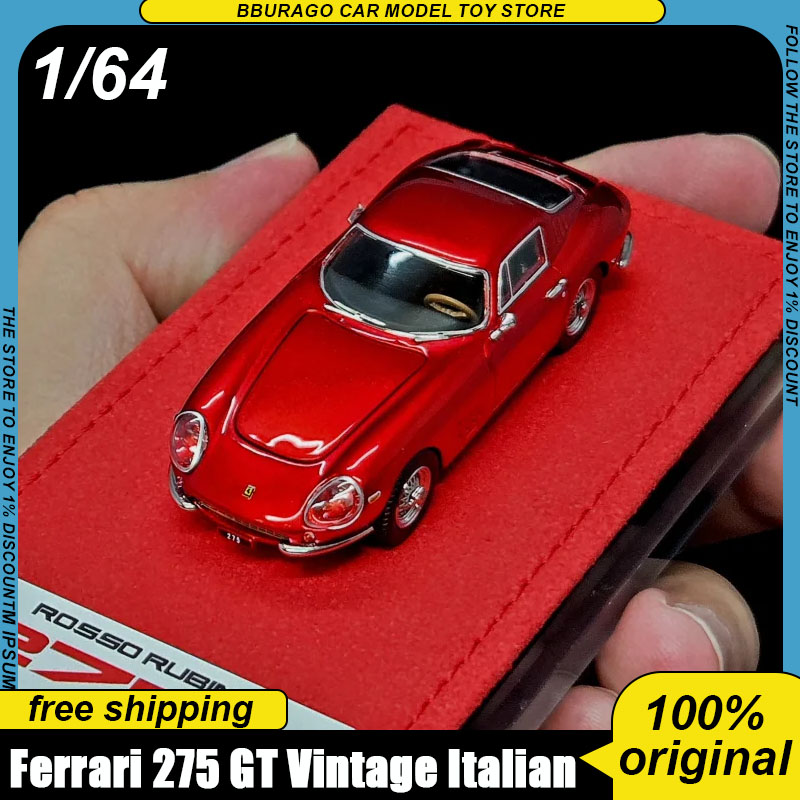 Vintage Collectible Show - Gfcc 1:64 Ferrari 275 Gt Vintage