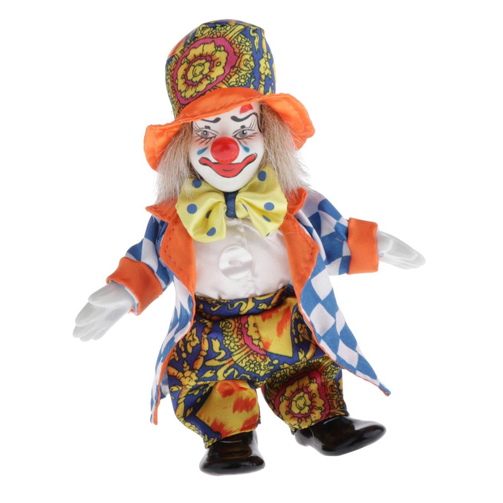 Ceramic Porcelain Jester Clown - Vintage Collectible Porcelain Dolls บทวิจารณ์และราคา