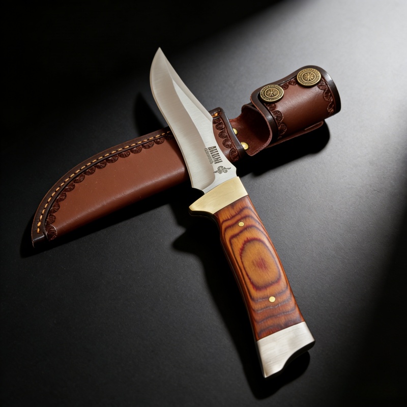 Vintage Straight Blade Knife w - Vintage Collectible Knife บทวิจารณ์และราคา