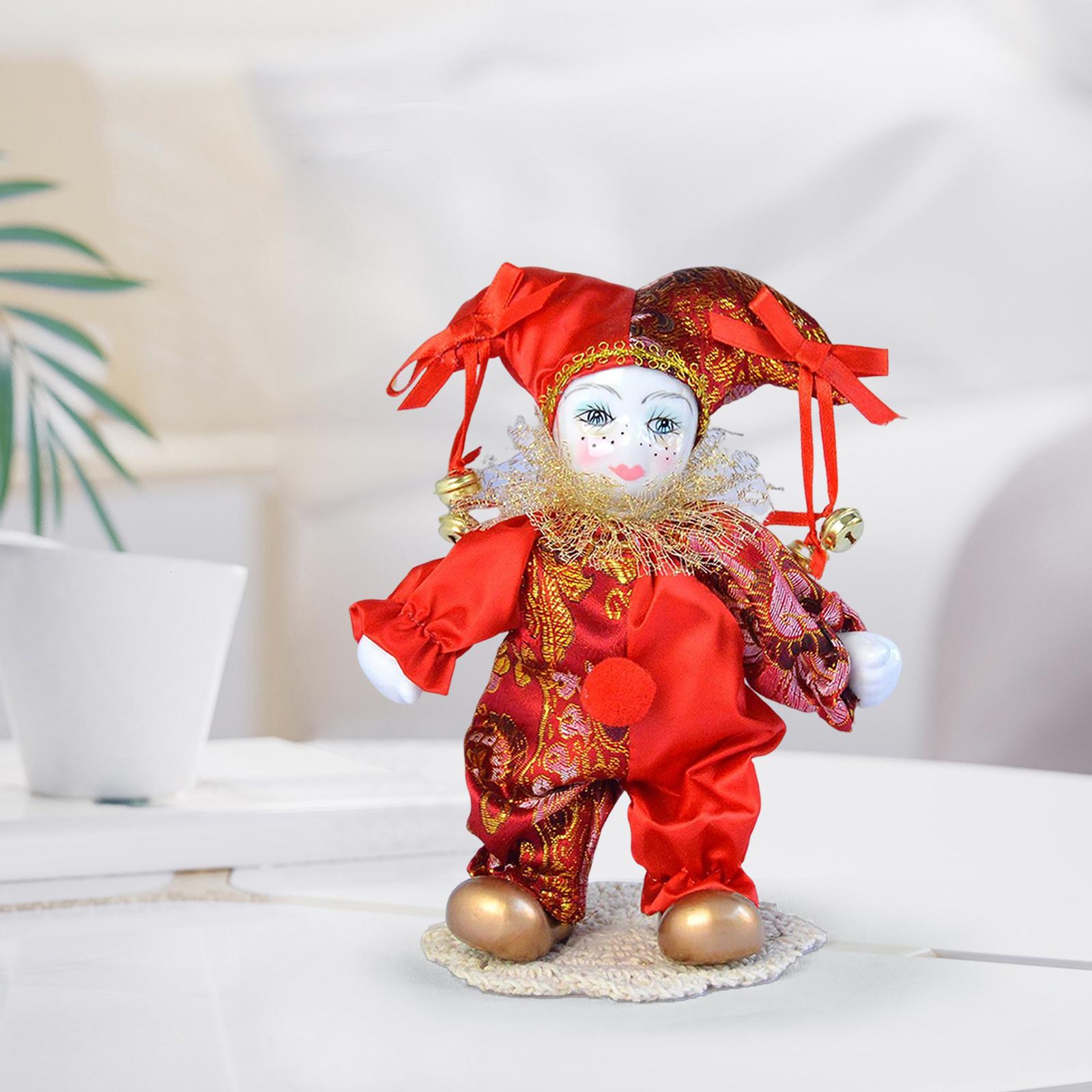 Vintage Harlequin Doll Antique - Vintage Collectible Porcelain Dolls บทวิจารณ์และราคา