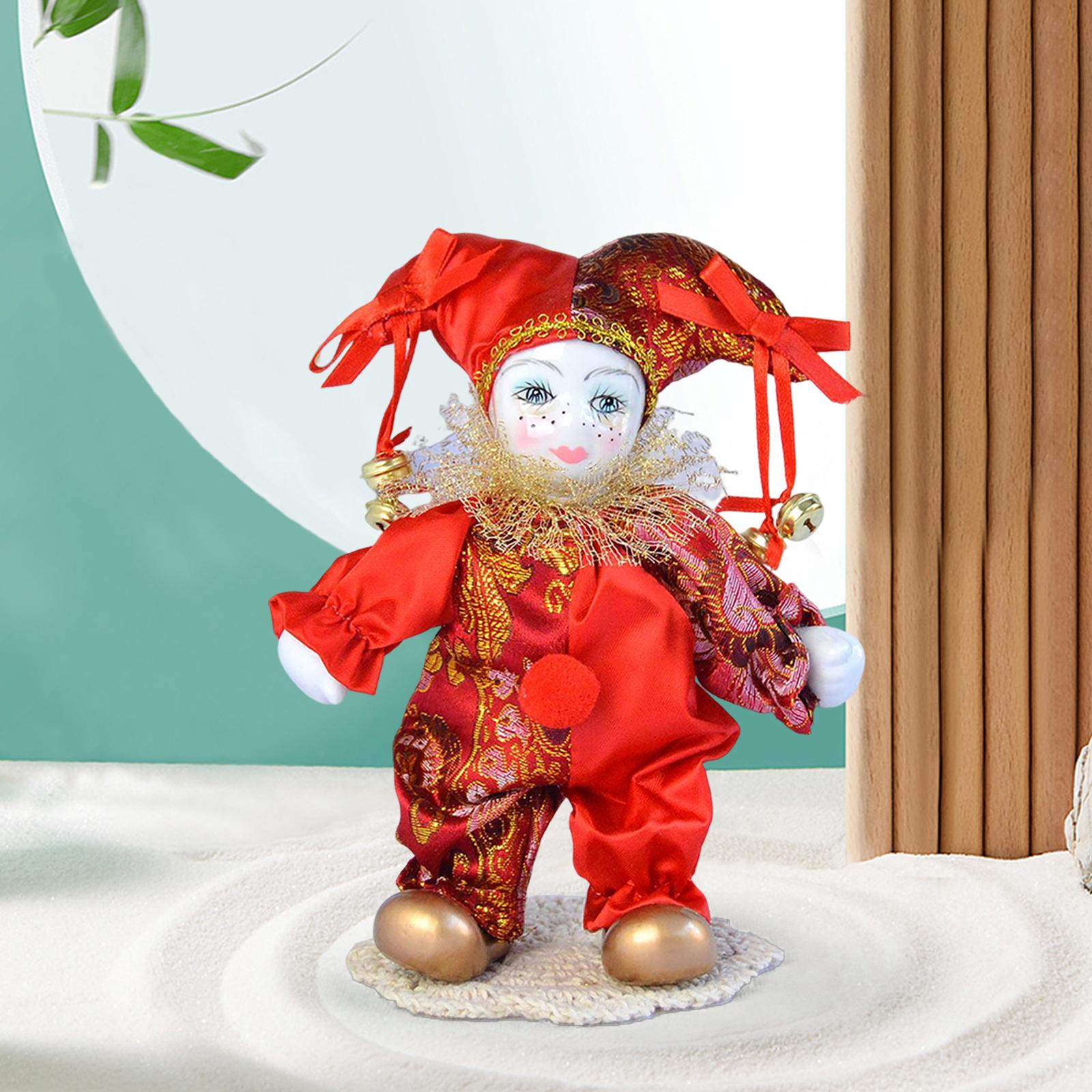 Vintage Harlequin Doll Antique - Vintage Collectible Porcelain Dolls บทวิจารณ์และราคา