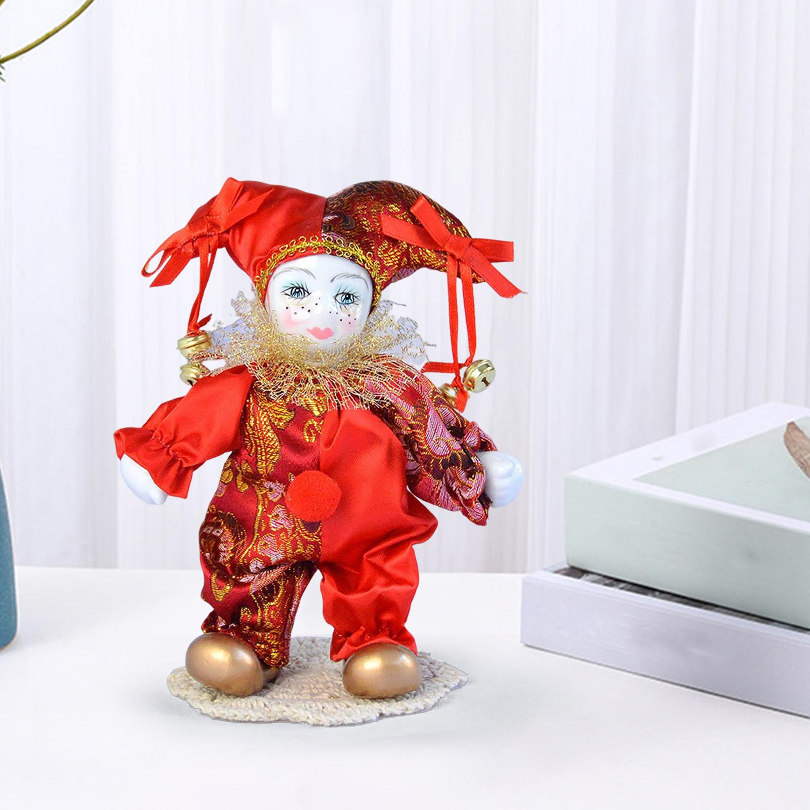 Vintage Harlequin Doll Antique - Vintage Collectible Porcelain Dolls บทวิจารณ์และราคา