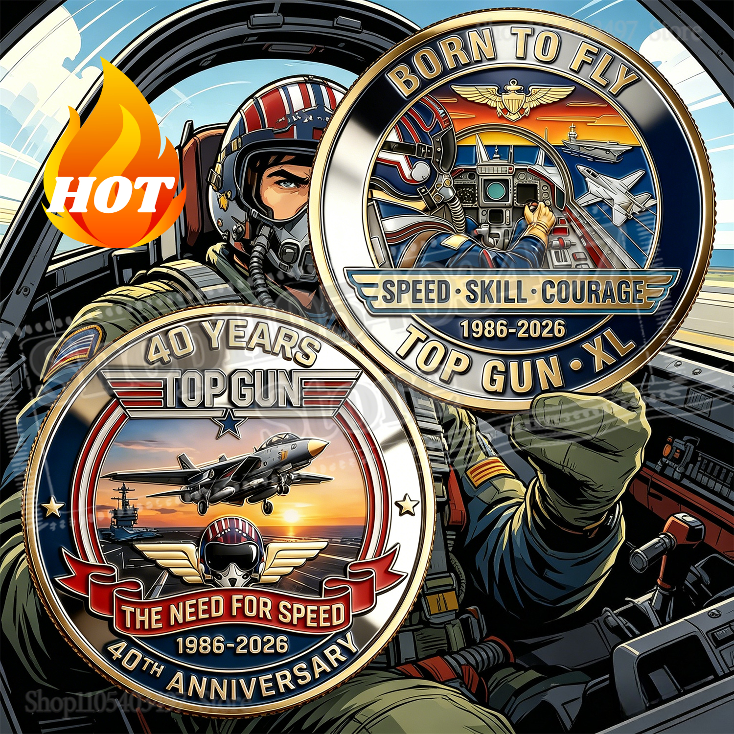 Vintage Top Gun 40th Anniversa - Vintage Collectible Guns บทวิจารณ์และราคา