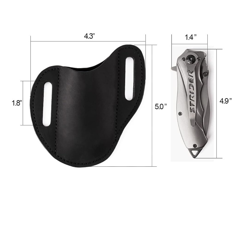 Genuine Leather Case For Foldi - Vintage Collectible Knife บทวิจารณ์และราคา