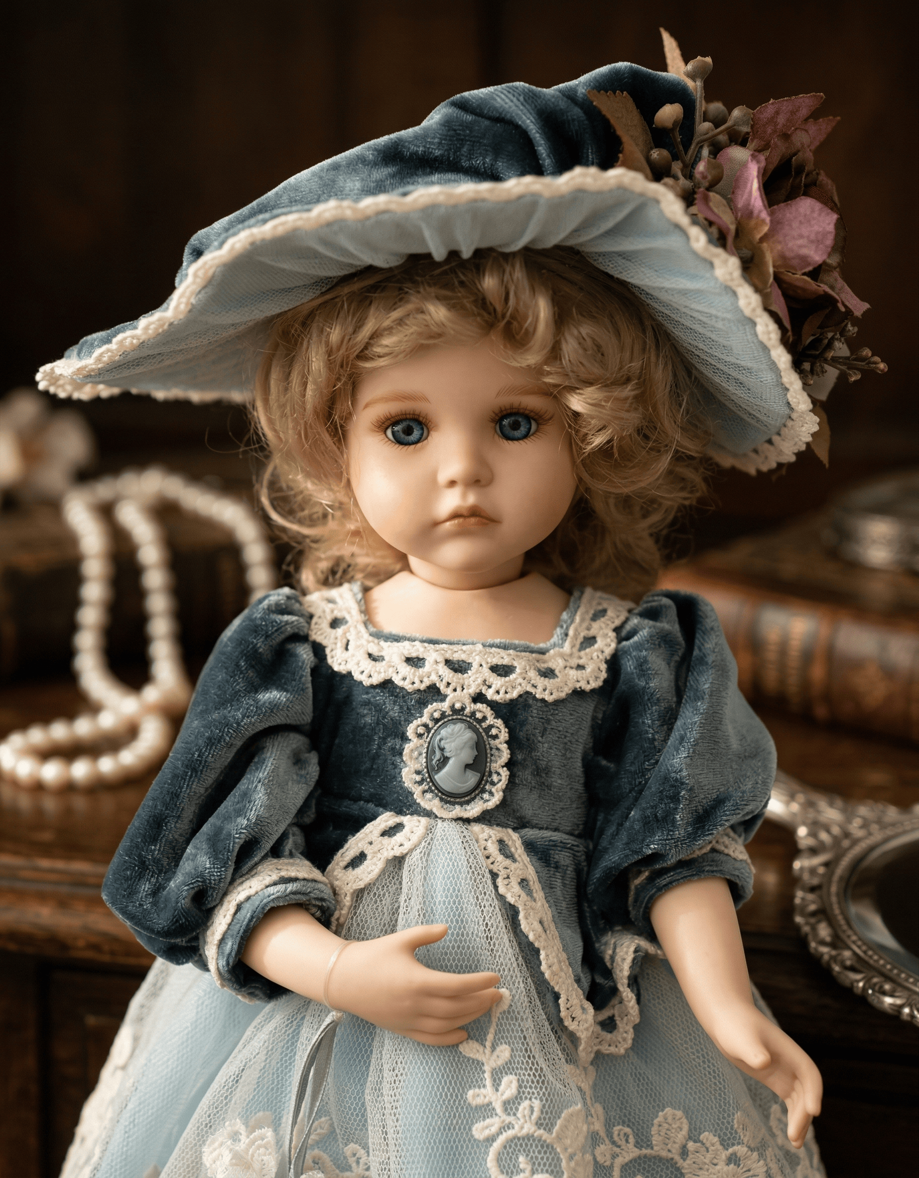 Cloveray 13inch Full Porcelain - Vintage Collectible Porcelain Dolls บทวิจารณ์และราคา