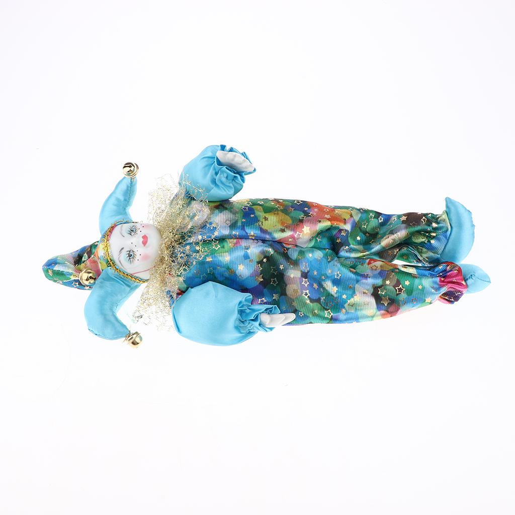Vintage Cloth Clown Doll Porce - Vintage Collectible Porcelain Dolls บทวิจารณ์และราคา