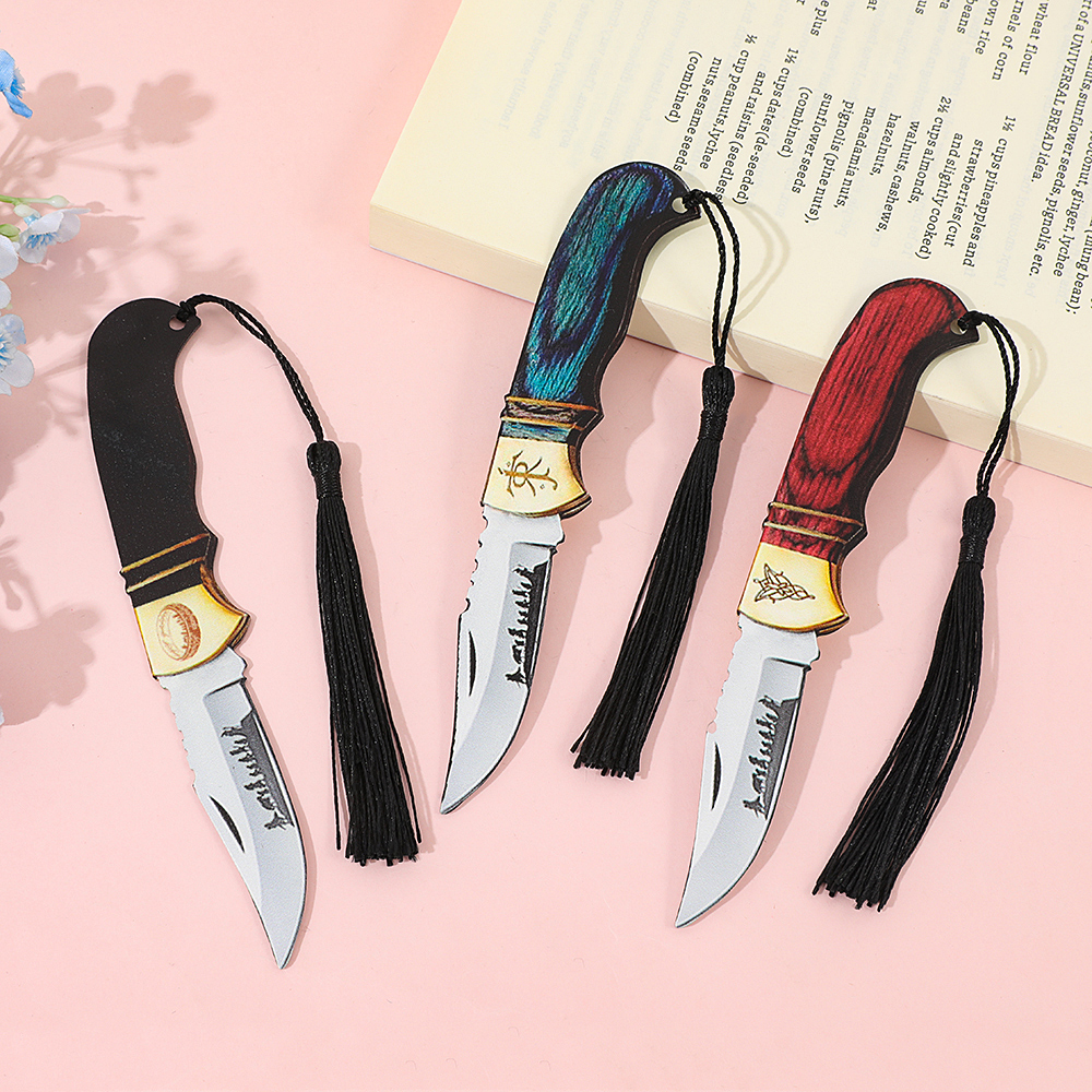 One Rings Knife-shaped Bookmar - Vintage Collectible Knife บทวิจารณ์และราคา