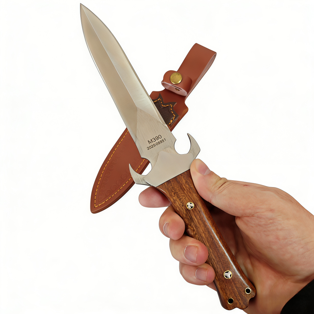 Vintage Fixed Blade Knife with - Vintage Collectible Knife บทวิจารณ์และราคา
