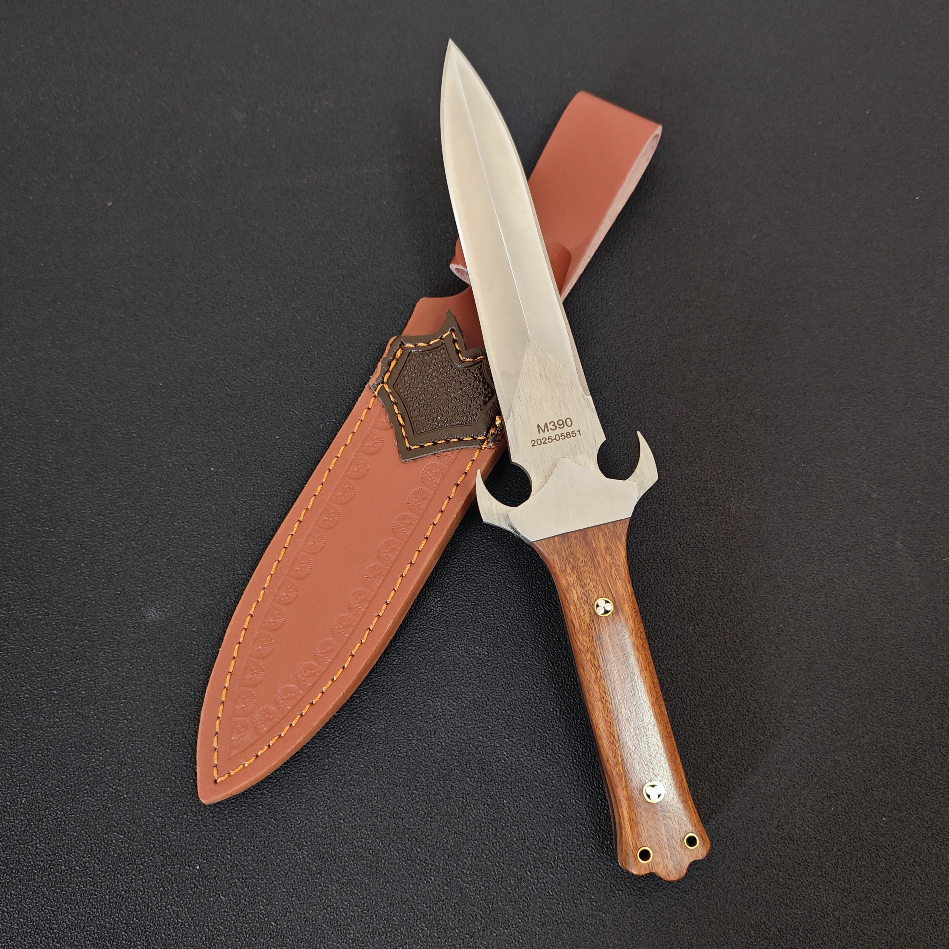 Vintage Fixed Blade Knife with - Vintage Collectible Knife บทวิจารณ์และราคา