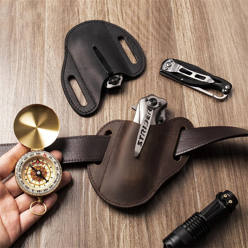 New Leather Case For Folding K - Vintage Collectible Knife บทวิจารณ์และราคา