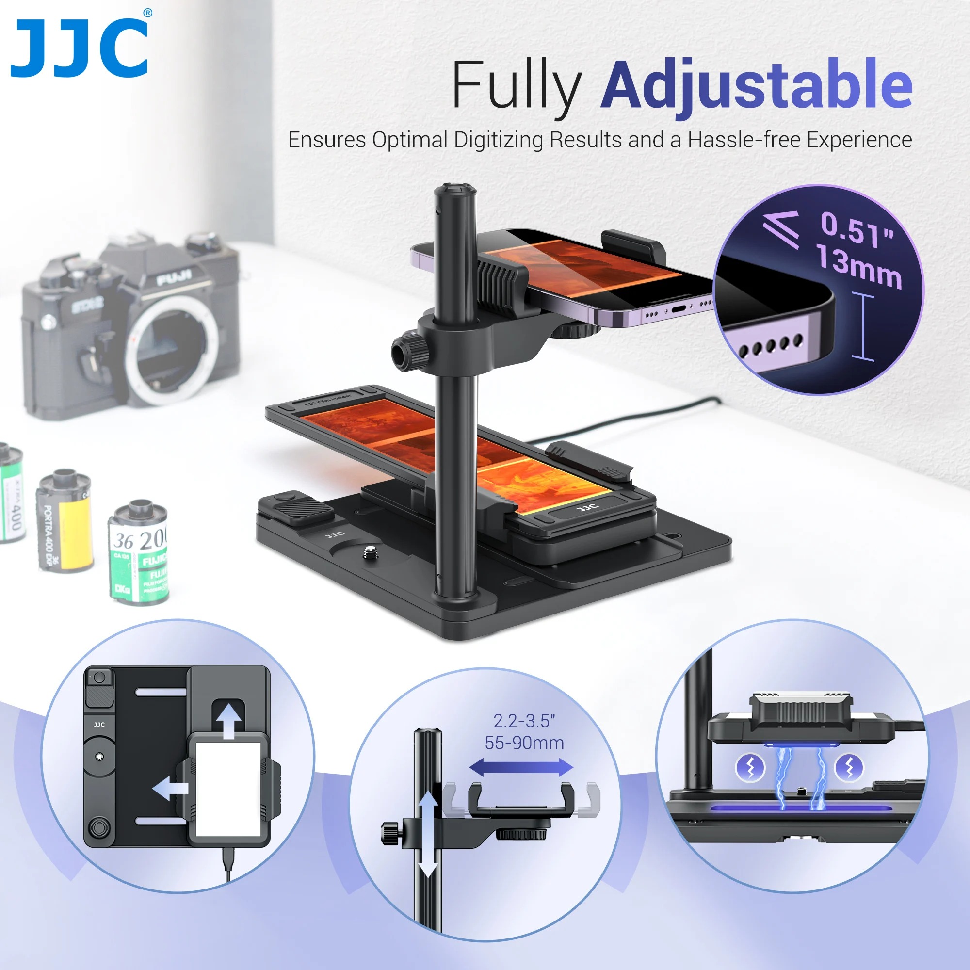 JJC Mobile Phone Film Negative - Slide Film 120 บทวิจารณ์และราคา
