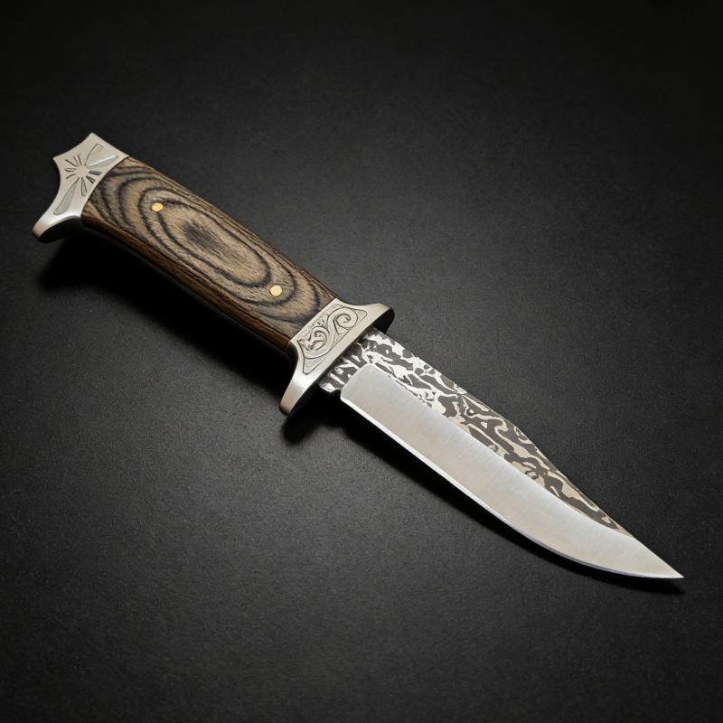 Vintage Engraved Straight Knif - Vintage Collectible Knife บทวิจารณ์และราคา
