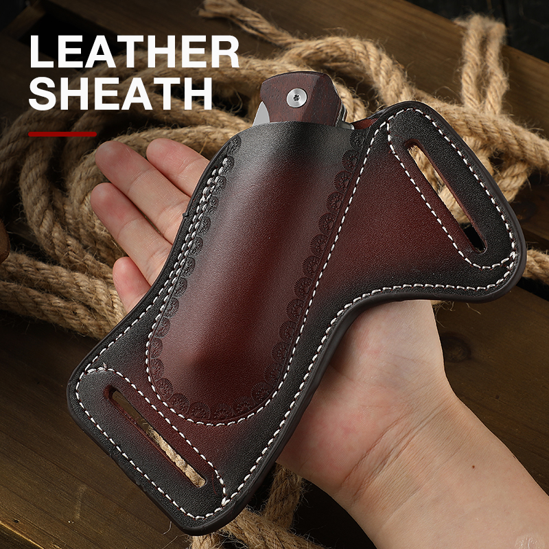 Vintage leather belt cover, ou - Vintage Collectible Knife บทวิจารณ์และราคา