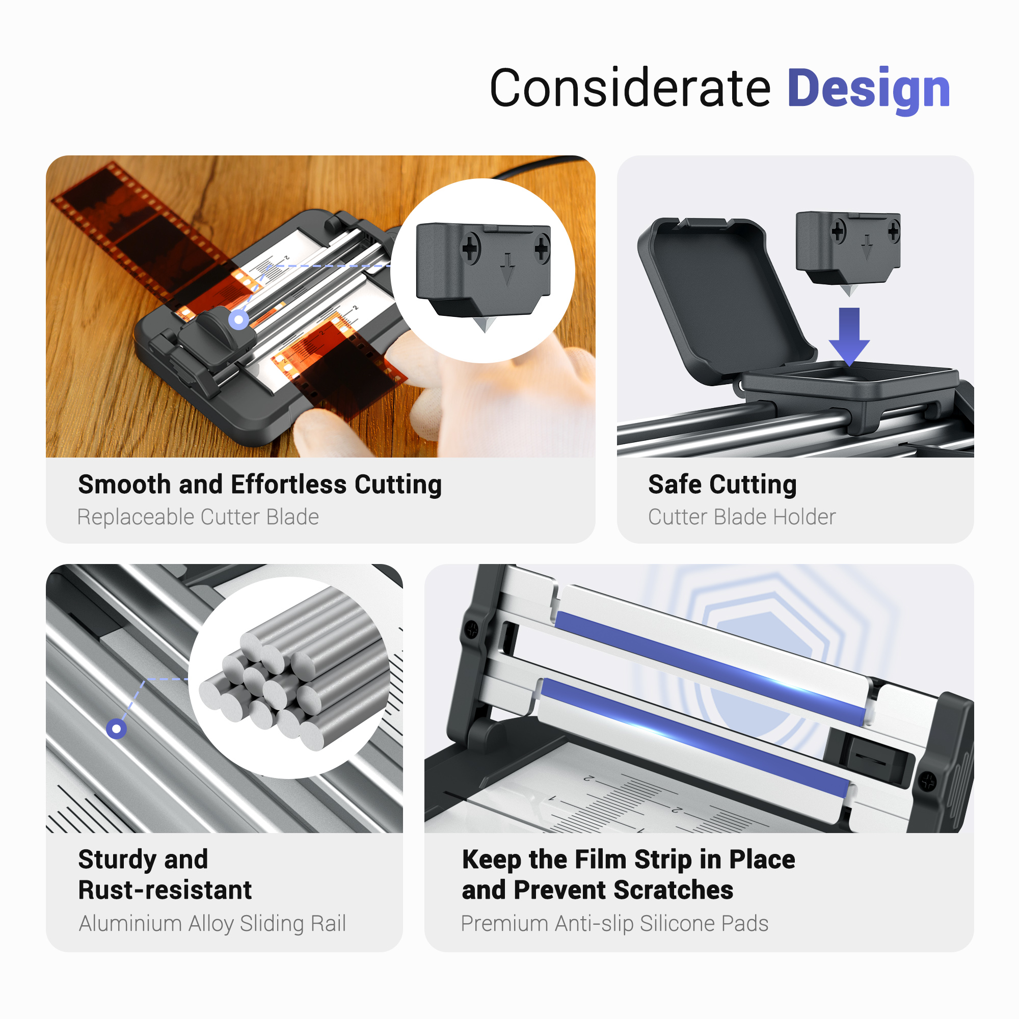 JJC Aluminium Slide Film Cutte - Slide Film 120 บทวิจารณ์และราคา