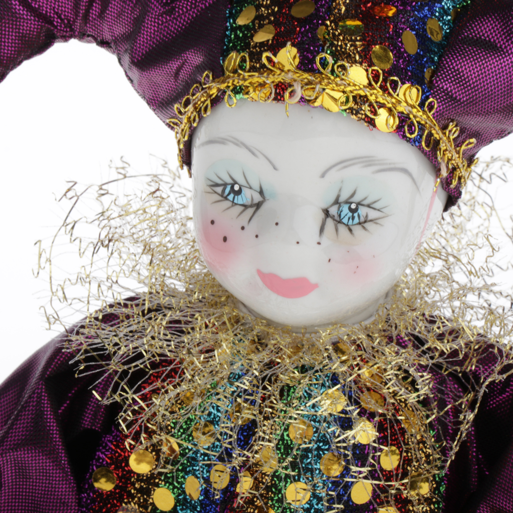 Porcelain Clown Doll Collectib - Vintage Collectible Porcelain Dolls บทวิจารณ์และราคา