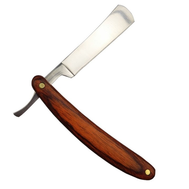 Vintage Wood Handle Straight E - Vintage Collectible Knife บทวิจารณ์และราคา