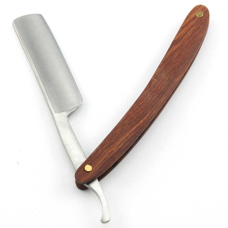 Vintage Wood Handle Straight E - Vintage Collectible Knife บทวิจารณ์และราคา