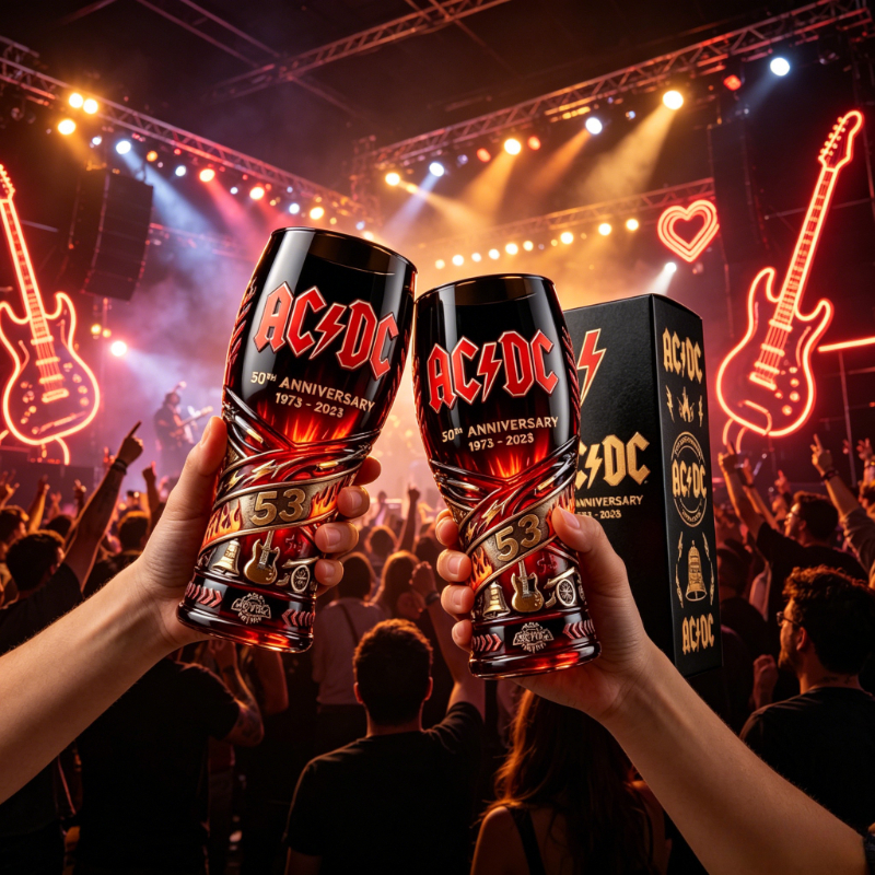 53rd Anniversary Classic Rock  - Vintage Collectible Glass บทวิจารณ์และราคา