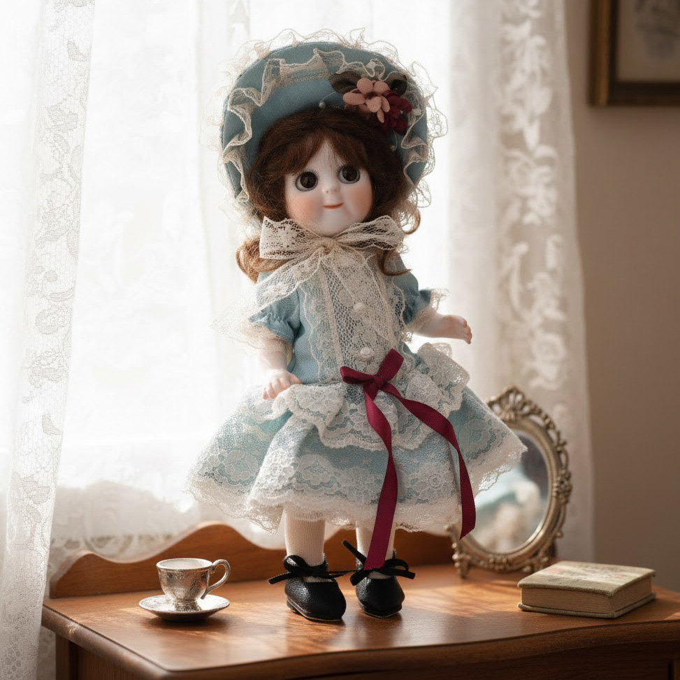 Cloveray 8 inch Movable Joints - Vintage Collectible Porcelain Dolls บทวิจารณ์และราคา