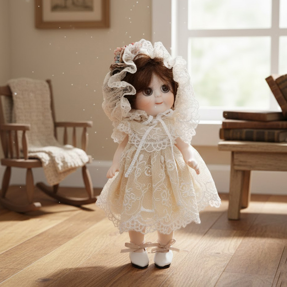 Cloveray 8 inch Movable Joints - Vintage Collectible Porcelain Dolls บทวิจารณ์และราคา