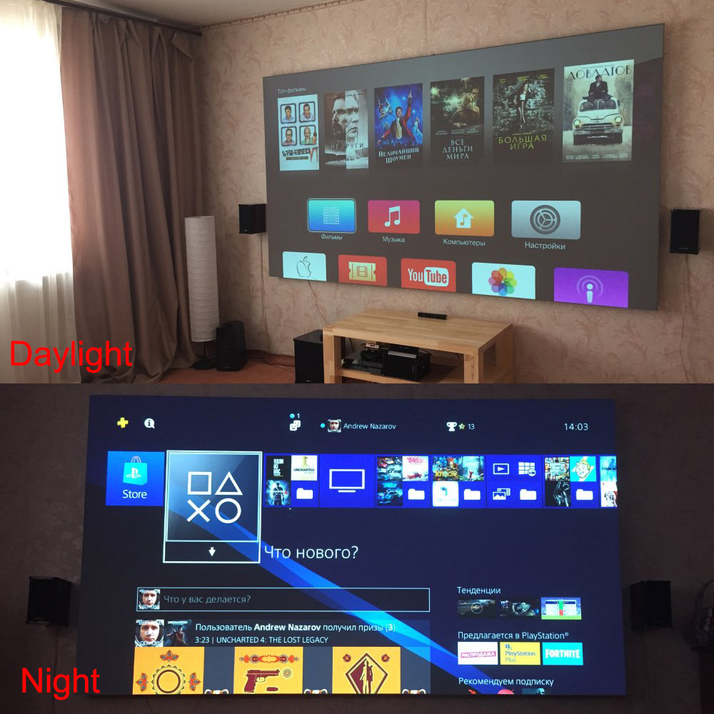 Salange Projector Screen,60 10 - Slide Film 120 บทวิจารณ์และราคา