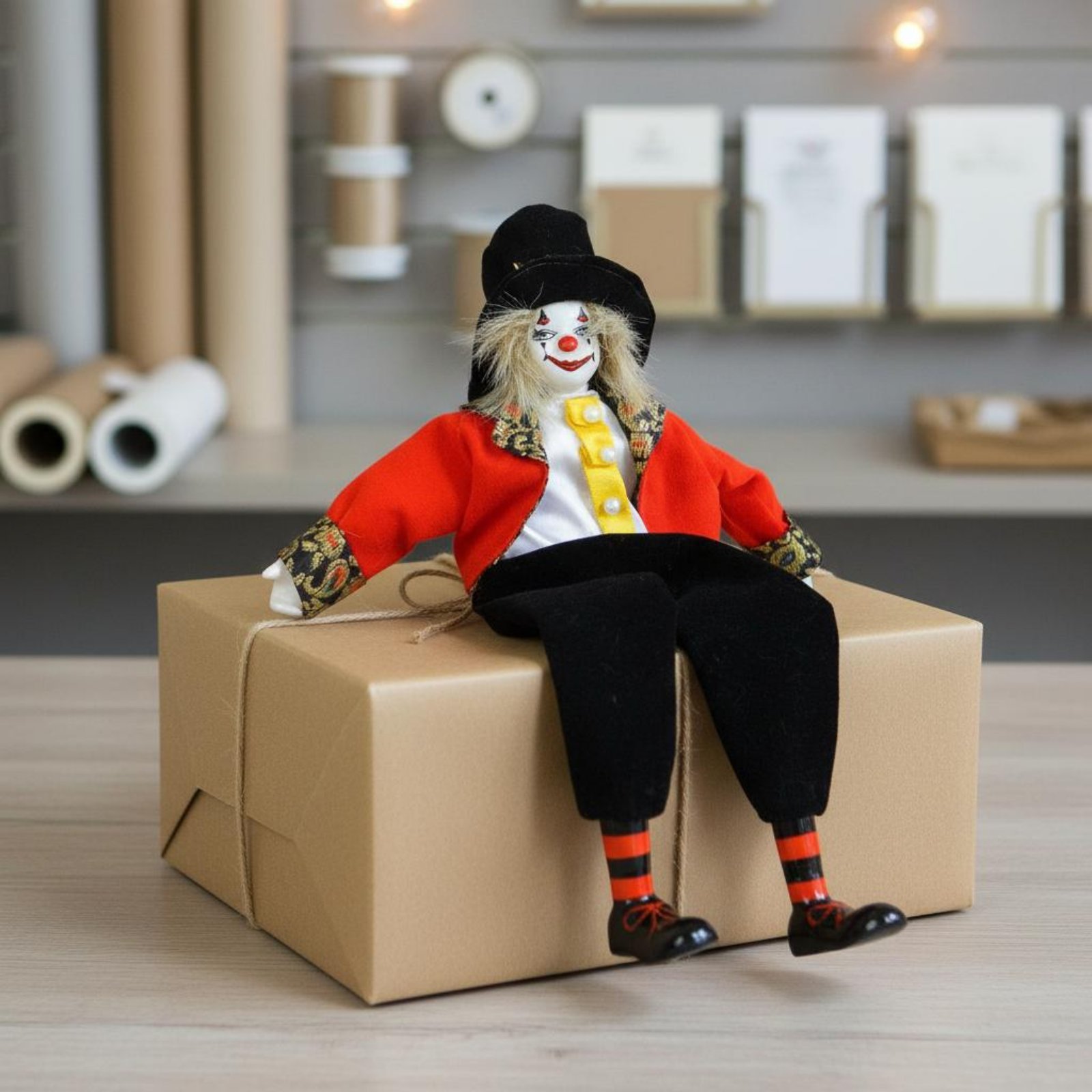 Soft Leg Clown Doll Collectibl - Vintage Collectible Porcelain Dolls บทวิจารณ์และราคา