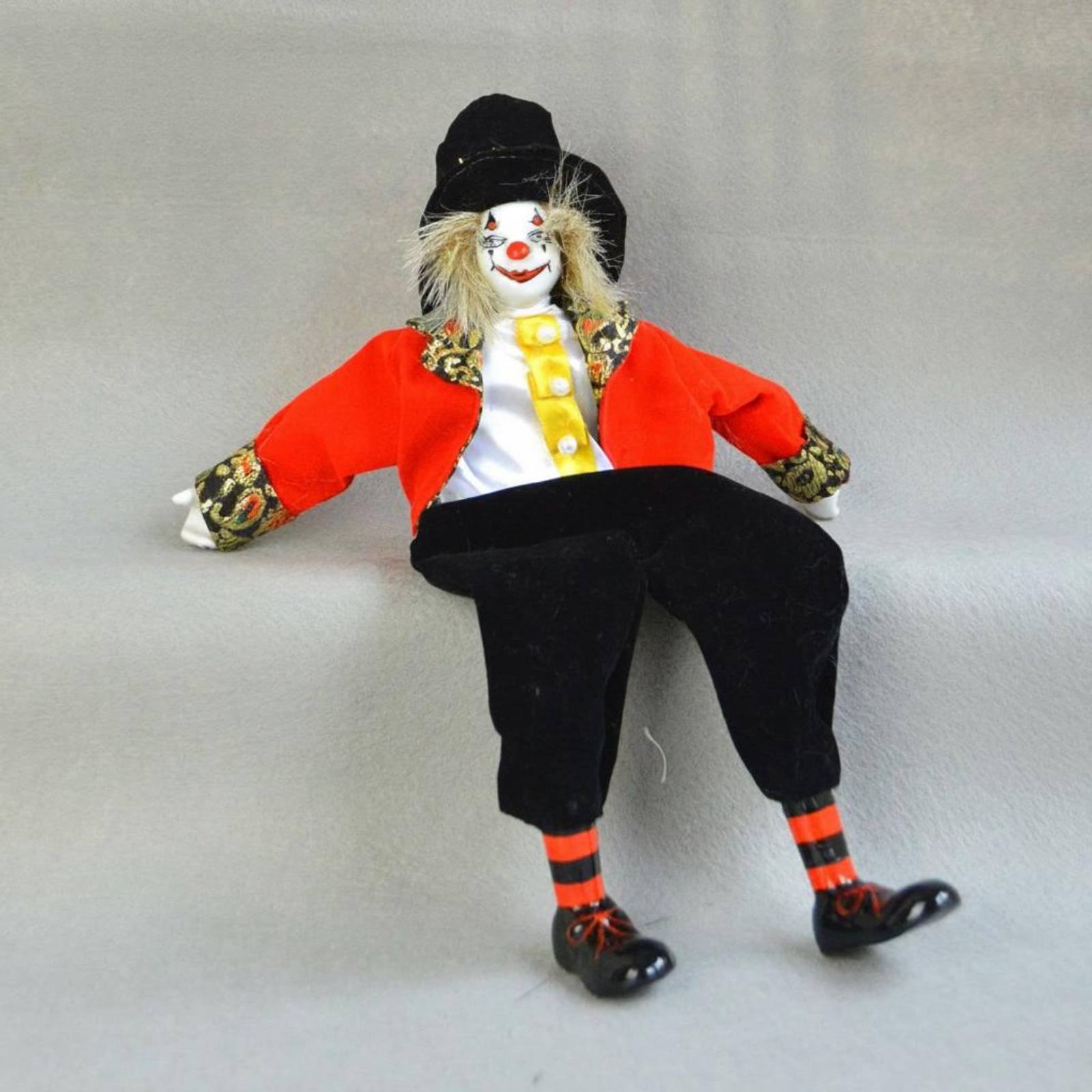 Soft Leg Clown Doll Collectibl - Vintage Collectible Porcelain Dolls บทวิจารณ์และราคา