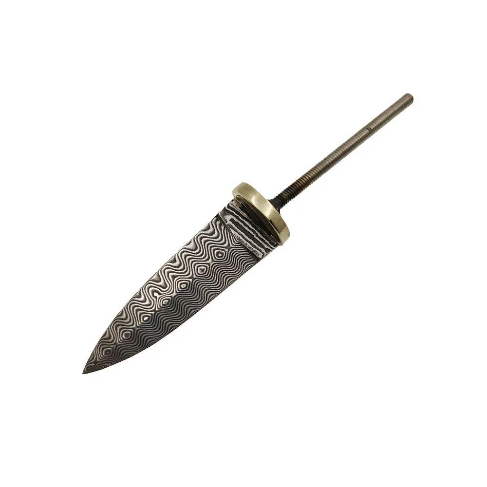 Vintage Damascus Steel Tea Kni - Vintage Collectible Knife บทวิจารณ์และราคา