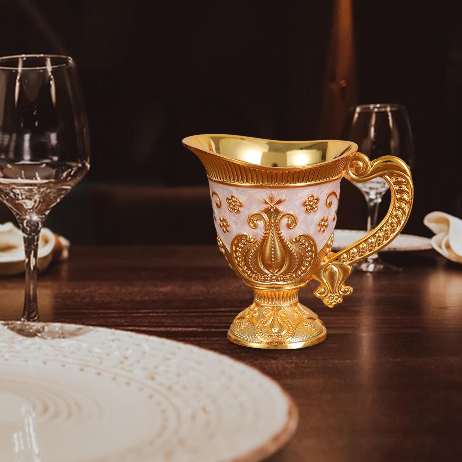 European Goblet Decorative Win - Vintage Collectible Glass บทวิจารณ์และราคา