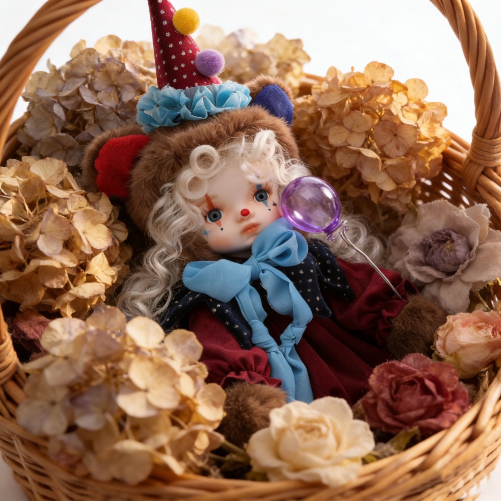 Ceramic Plush Vintage Clown Do - Vintage Collectible Porcelain Dolls บทวิจารณ์และราคา